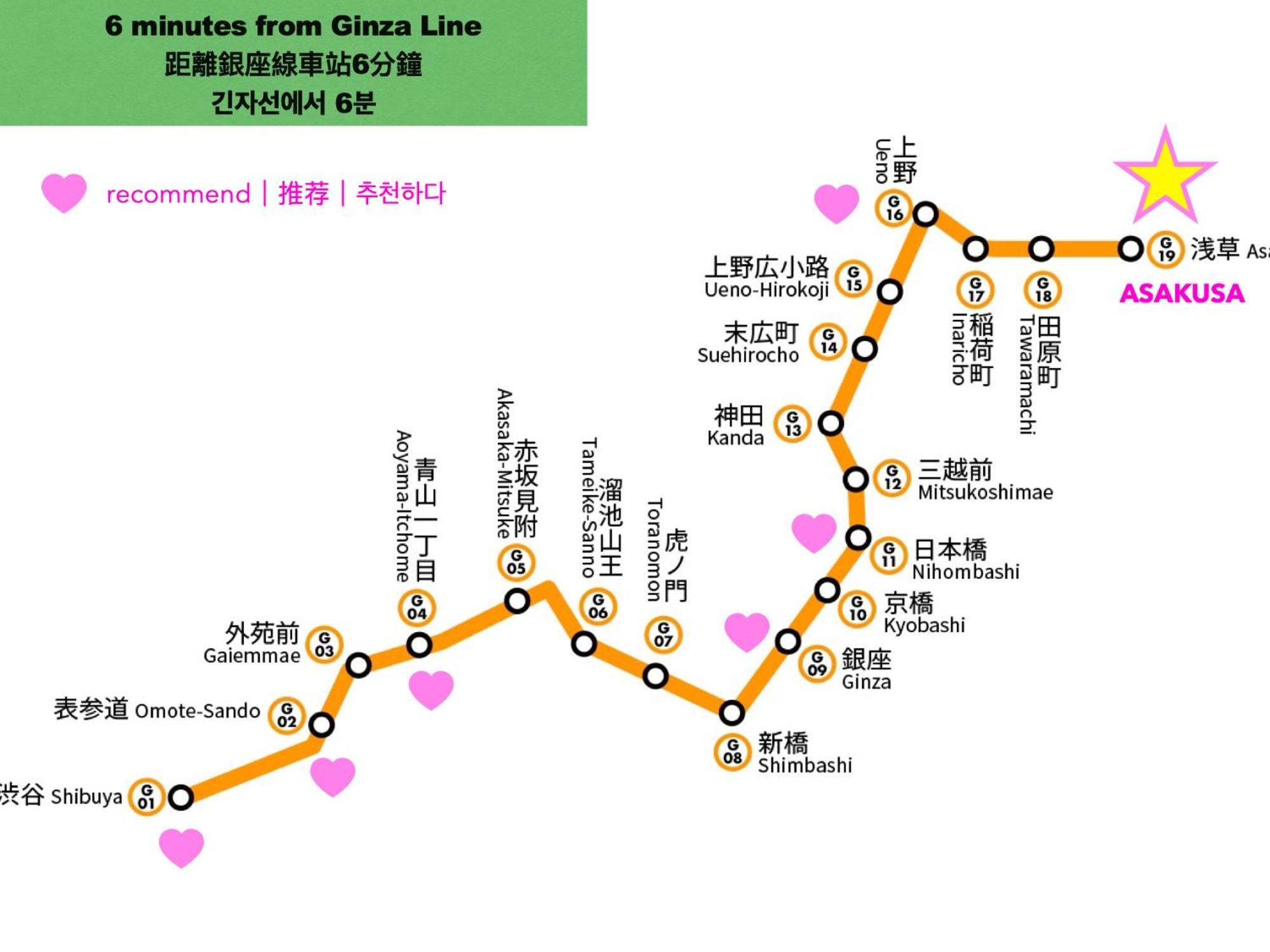 도쿄 浅草寺3分 浅草駅6分 寝室+リビング2-4人 スカイツリービュー 駅近 成田空港&羽田空港直通 아파트 외부 사진